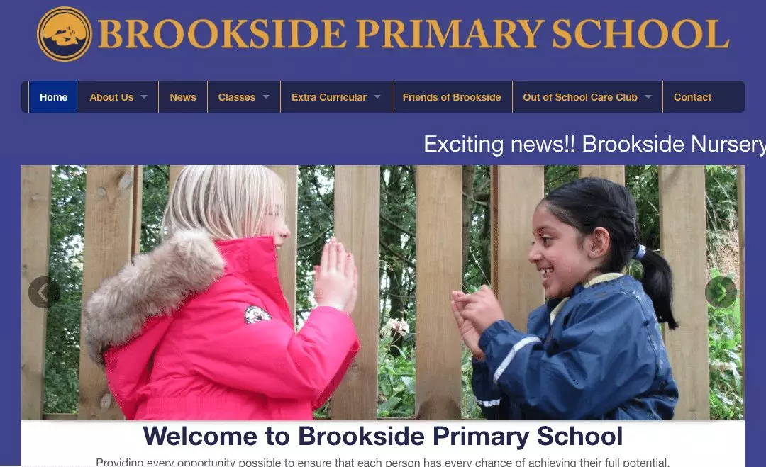 Brookside Primary School Website